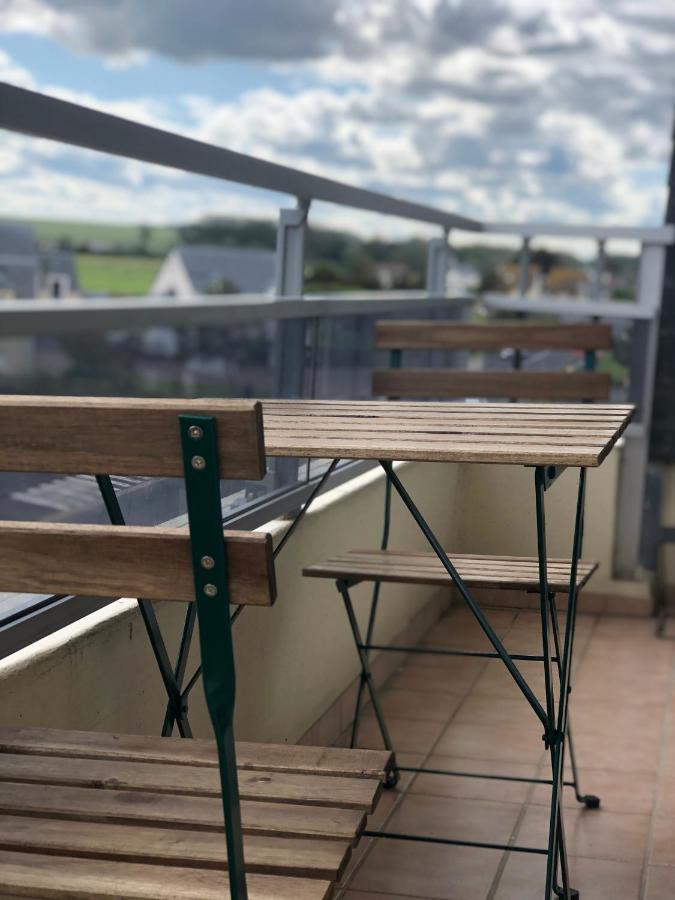 Apartament Bleu Sale - F2 Courseulles Avec Balcon Zewnętrze zdjęcie